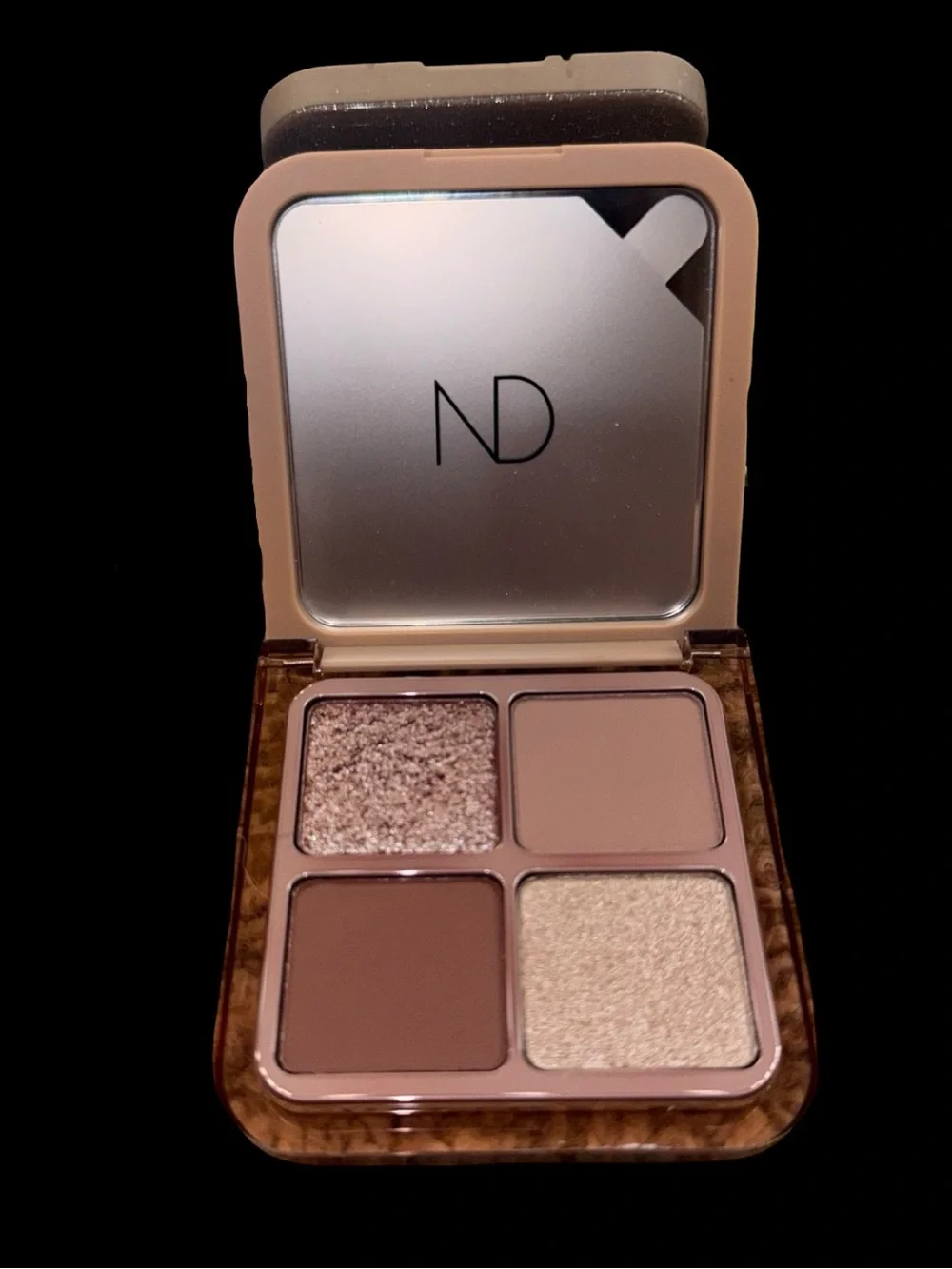 Natasha Denona Luxe Glam Compact Quad Eyeshadow Palette - Rosy